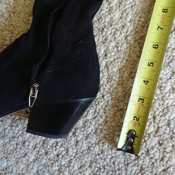 Dolce Vita suede over the knee boots in black size 37.5 - Picture 8 of 12